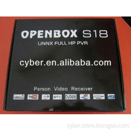 Openbox s18 IPTV comobo receiver Full LINUX HD DVB-S2 with internet sharing cccam